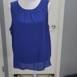 APT.9 sheer sleeveless blouse